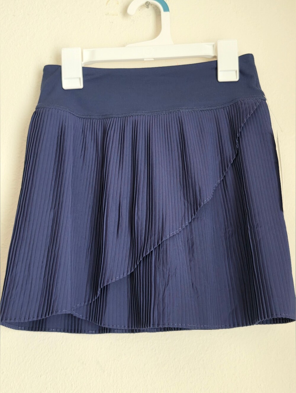 New Yogalicious Pleated Athletic Skort Tennis Naval Academy Navy Blue Size XS